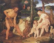 Adam and Eve after Expulsion from Eden (mk45) Johann anton ramboux